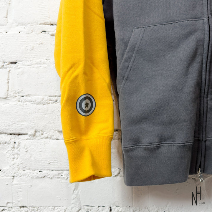 BAPE Shark Full Zip Malaysia Hoodie Gray z kapturem męska N-Hype