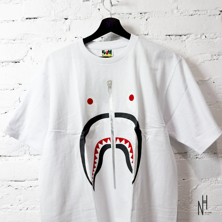 BAPE Shark Tee White koszulka męska streetwear N-Hype