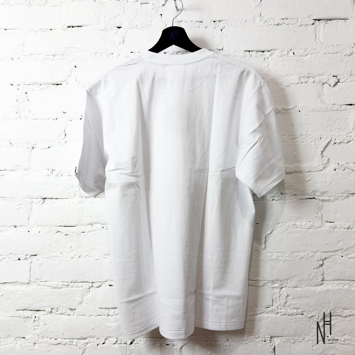 BAPE Shark Tee White koszulka męska N-Hype logo rekin streetwear