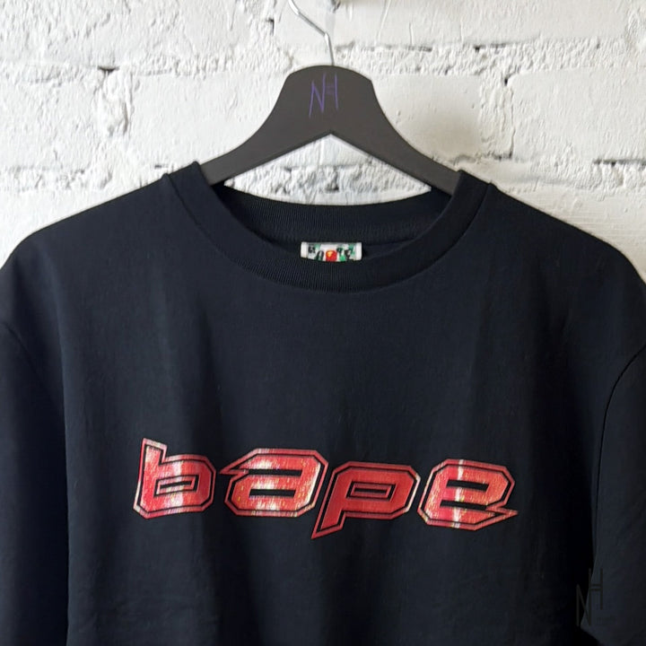 BAPE Silicon Logo Tee Black koszulka męska czarna N-Hype