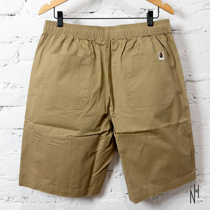 BAPE Summer Pack Chino Shorts SS23 Brown N-Hype streetwear shorts.