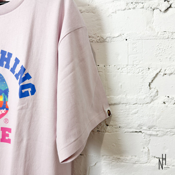 BAPE Sunset Beach Tee Purple - zdjęcie 4 - N-Hype