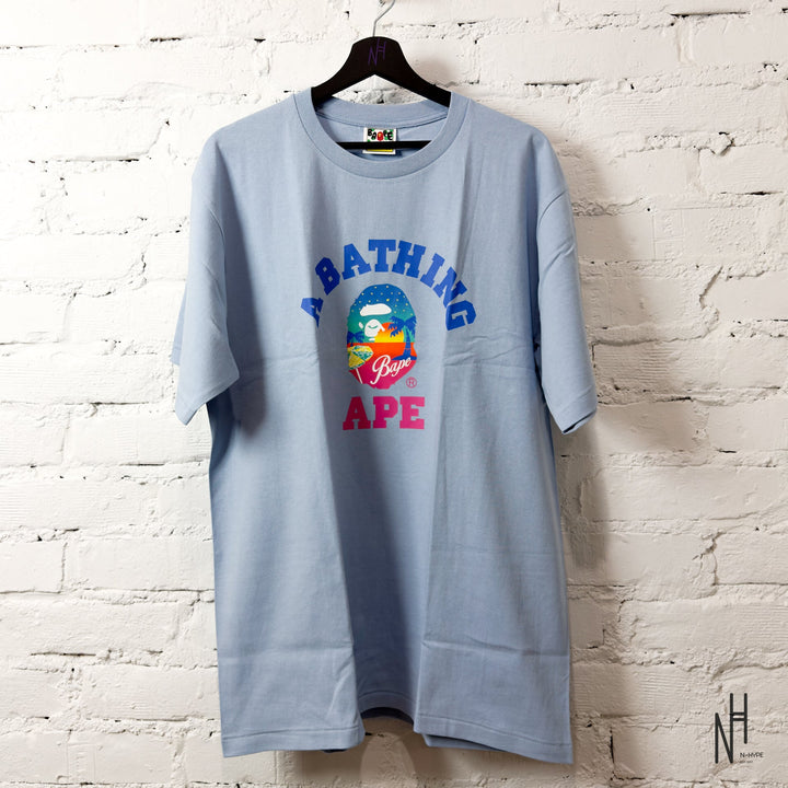 BAPE Sunset Beach Tee Sax koszulka męska czarna N-Hype