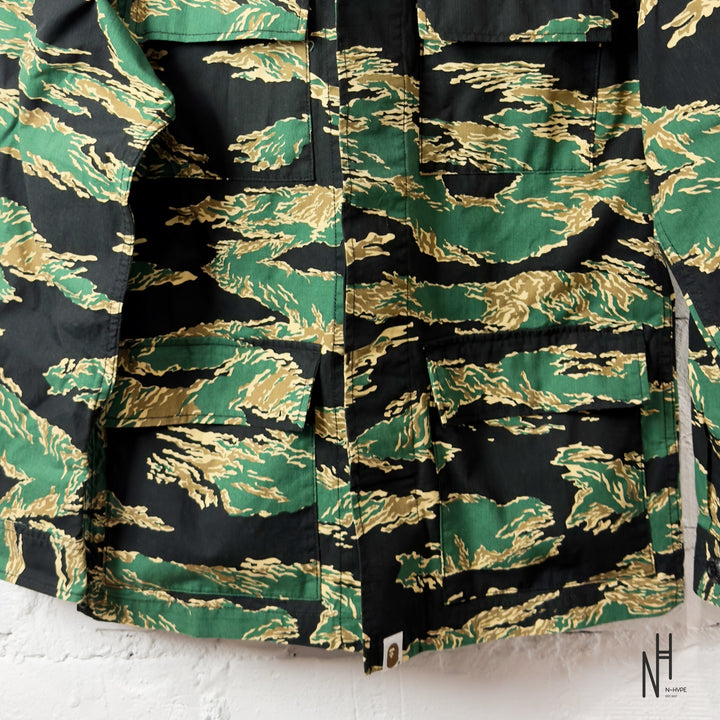 BAPE Tiger Camo koszulka Military Green N-Hype