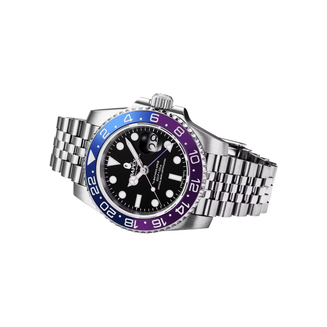 BAPE Type 2 Bapex #1 Watch Silver/Blue/Purple akcesoria N-Hype Łódź Polska zdjęcie 2