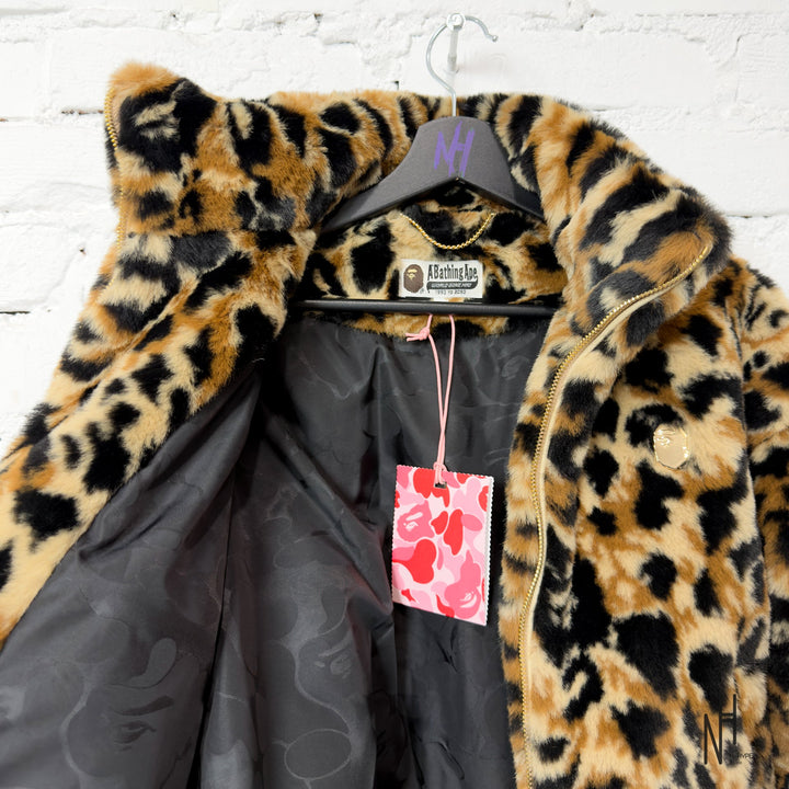 Bape Wild Leopard Pattern buty sneakers męskie N-Hype
