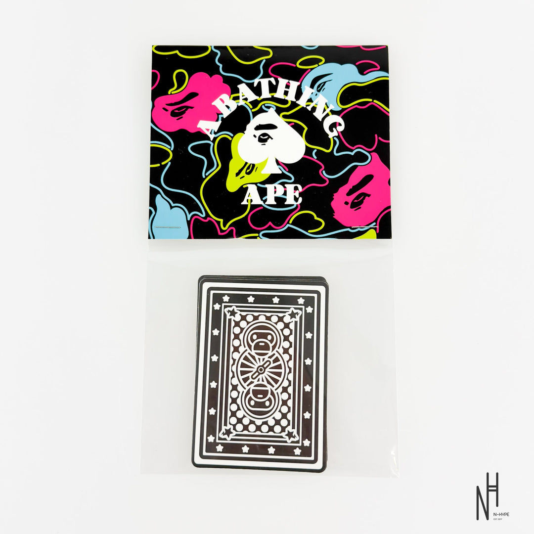 Bape x ComplexCon Baby Milo Joker Cards sneakers żółto-zielone N-Hype.