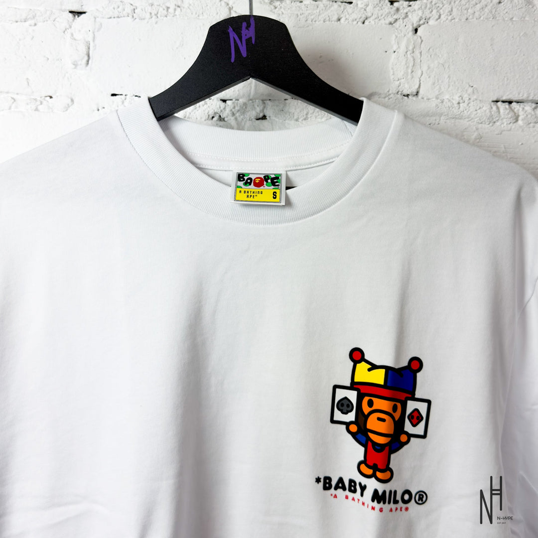 Bape x ComplexCon Baby Milo Joker White Tee koszulka męska N-Hype.