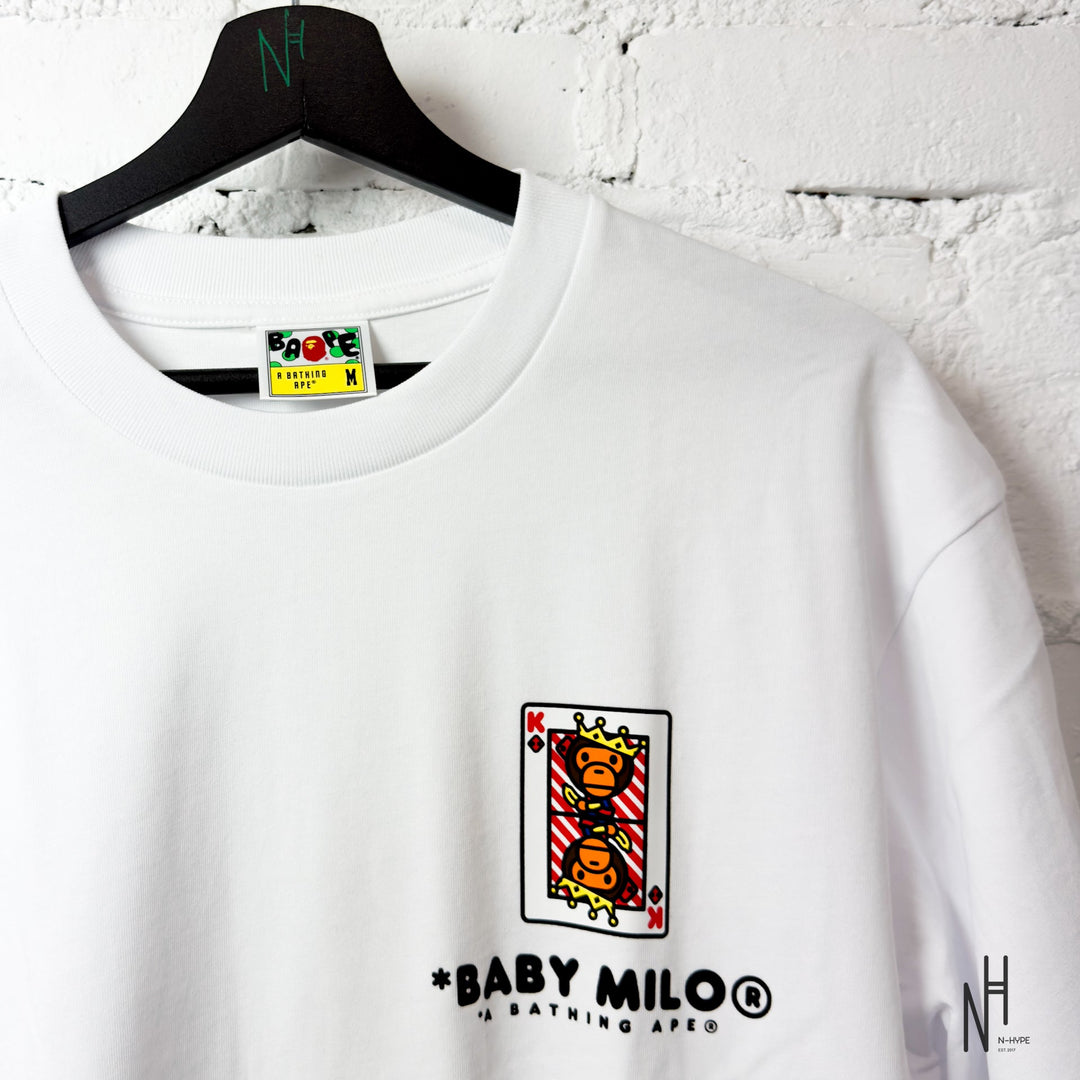 Bape x ComplexCon Baby Milo Las Vegas White Tee N-Hype koszulka dziecięca biała