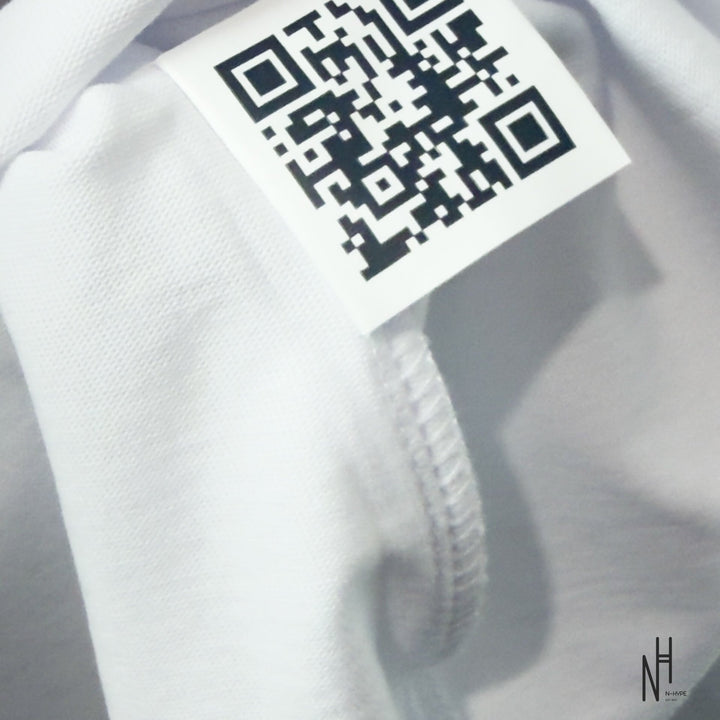 Bape x Spotify by Central Cee Baby Milo Relaxed White Tee N-Hype koszulka męska