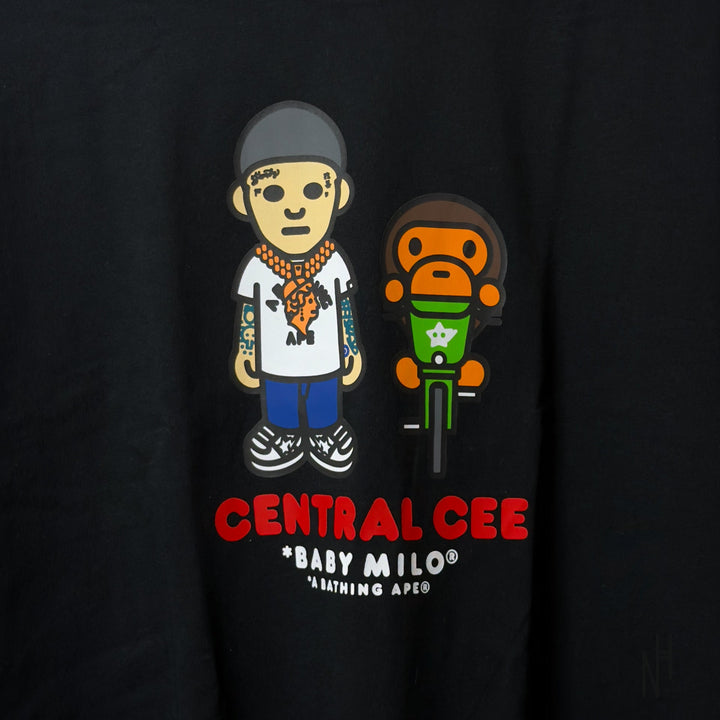 BAPE x Spotify x Central Cee Bax Milo Relaxed Fit Tee Black koszulka męska N-Hype