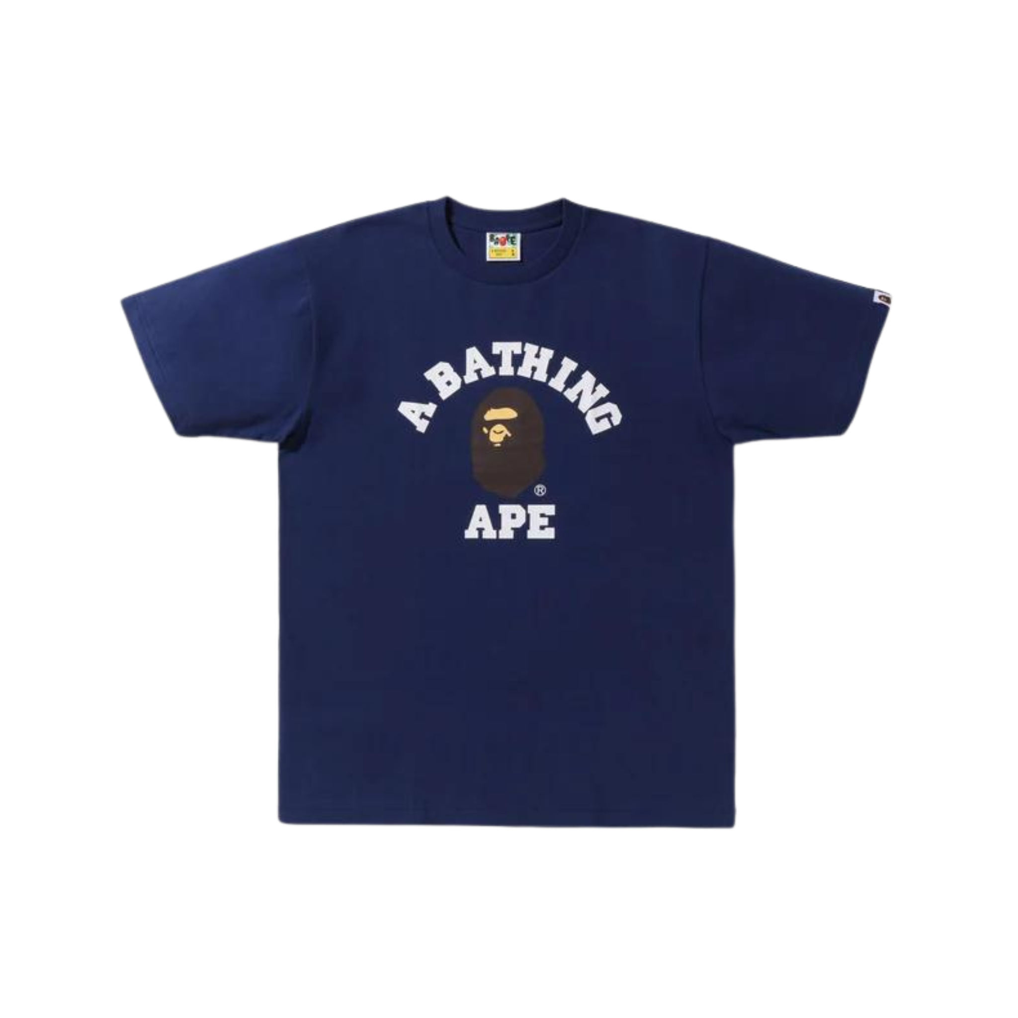 BAPE Color Camo College T-Shirt Weiß/Grün