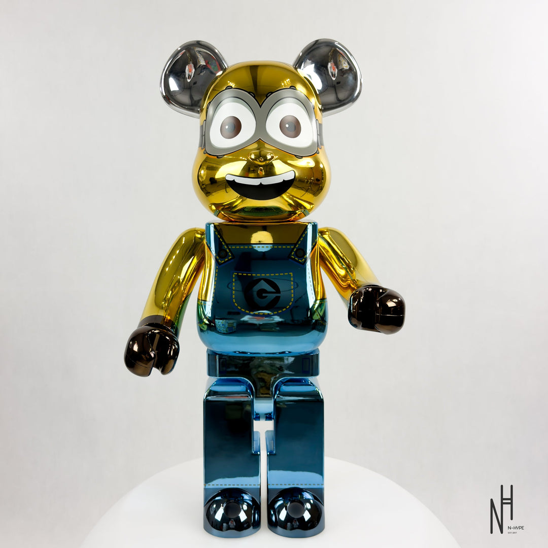 Bearbrick DAVE 1000% CHROME Ver. figurka N-Hype
