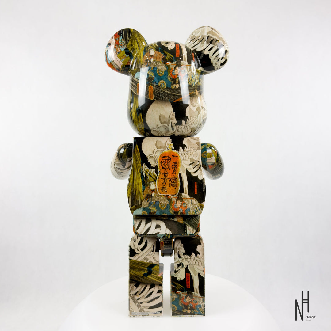 Bearbrick Utagawa Kuniyoshi The Haunted Old Palace at Soma 1000% figurka N-Hype.