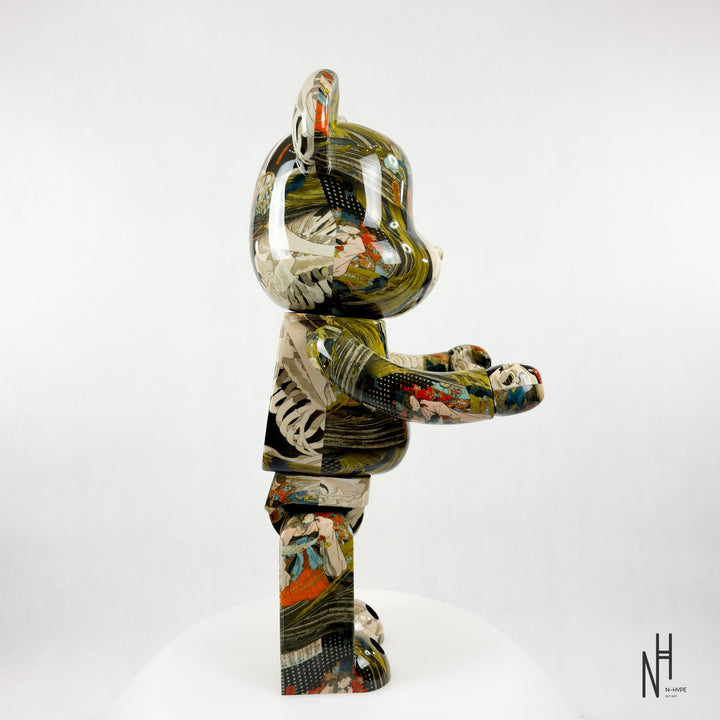 Bearbrick Utagawa Kuniyoshi The Haunted Old Palace at Soma 1000% figurka N-Hype