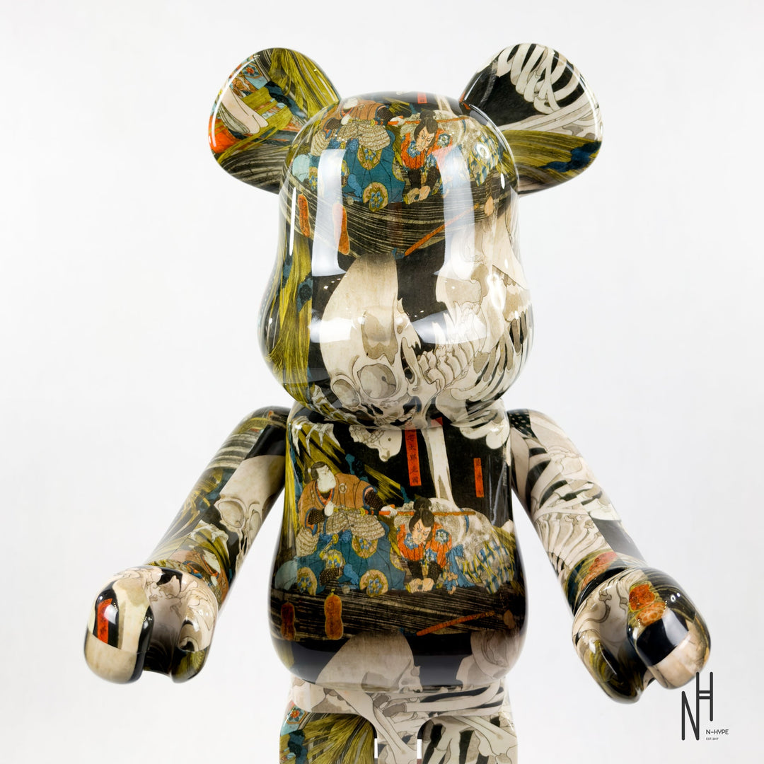 Bearbrick Utagawa Kuniyoshi (The Haunted Old Palace at Soma) 1000% figurka kolekcjonerska N-Hype.