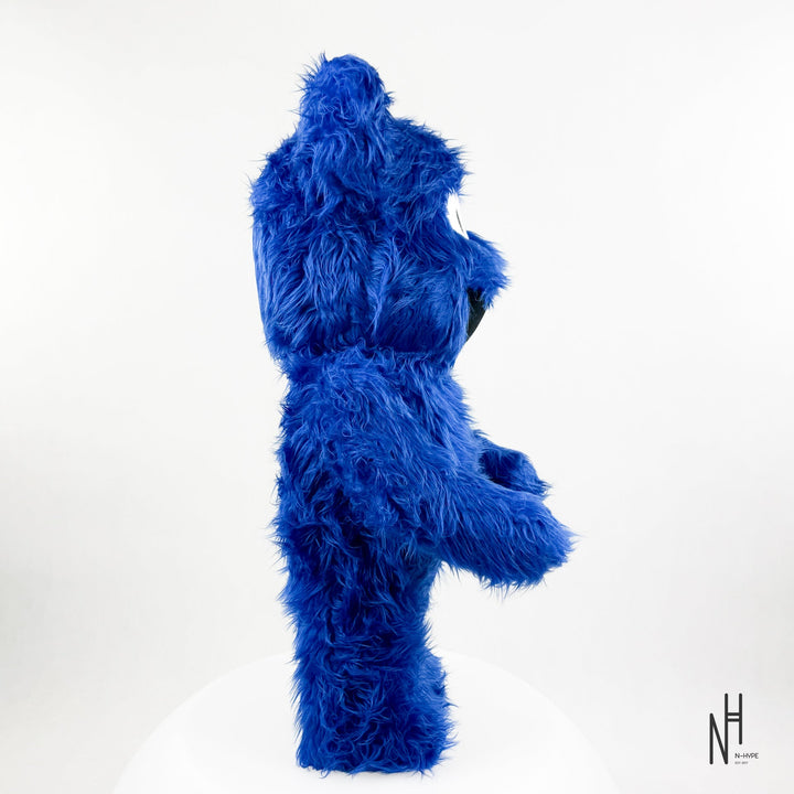 Bearbrick x Sesame Street Cookie Monster Costume Ver. 1000% figure N-Hype