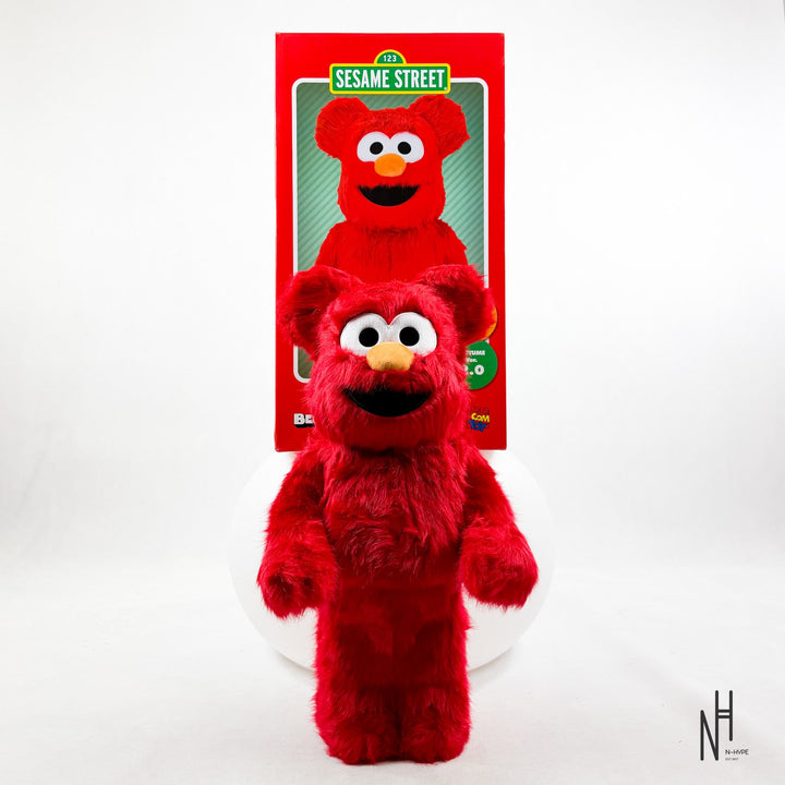 Bearbrick x Sesame Street Elmo Costume Ver. 2 1000% figurka N-Hype.