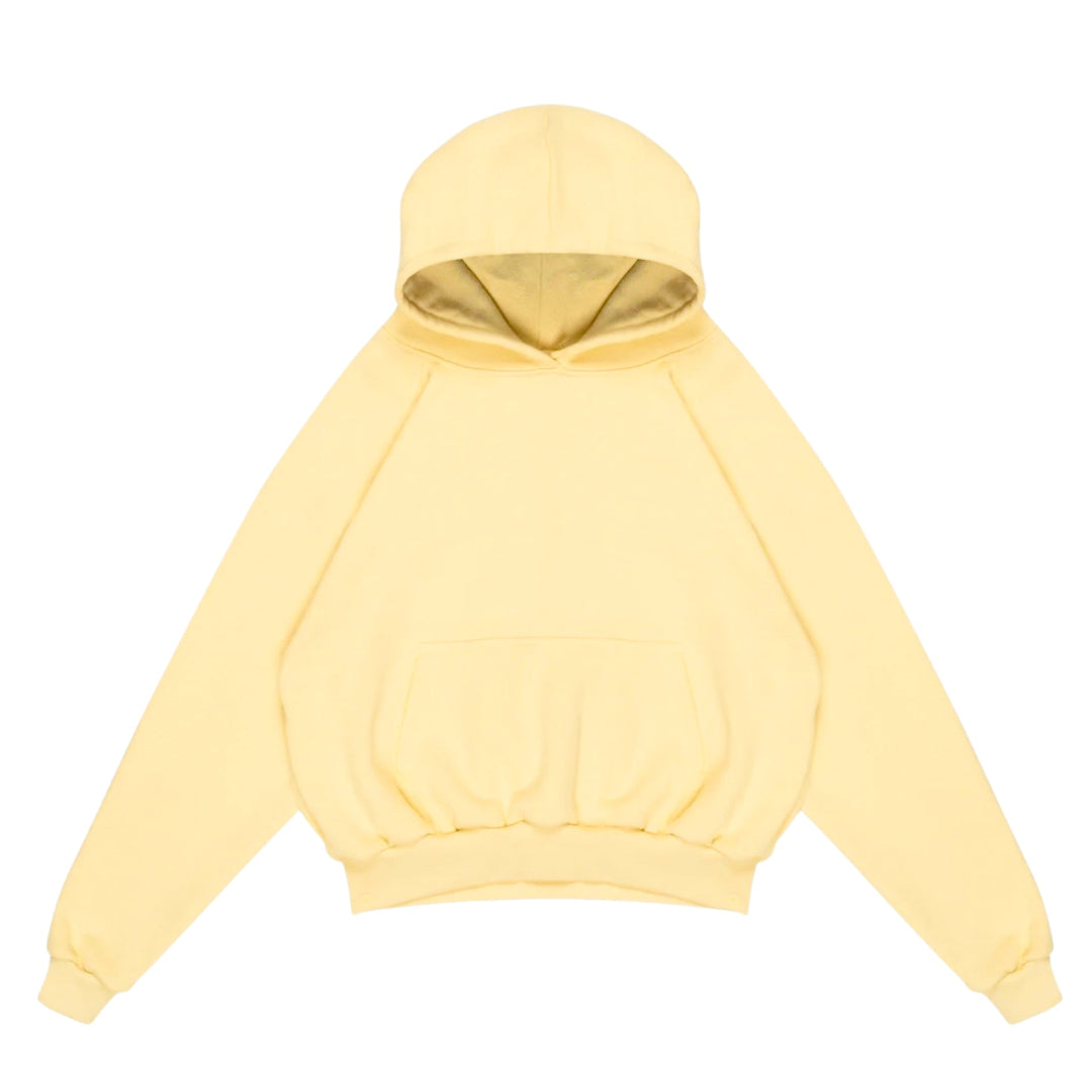 Cafe Societe Jet Hoodie Butter Yellow N-Hype streetwear hoodie.
