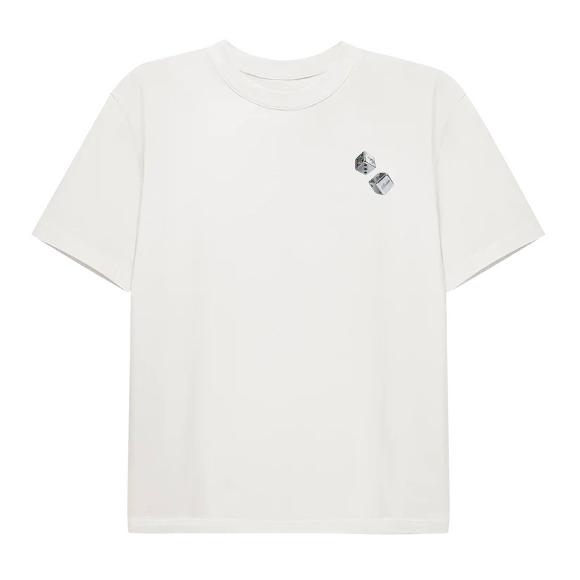 Cafe Societe T-shirt Dices White koszulka męska N-Hype