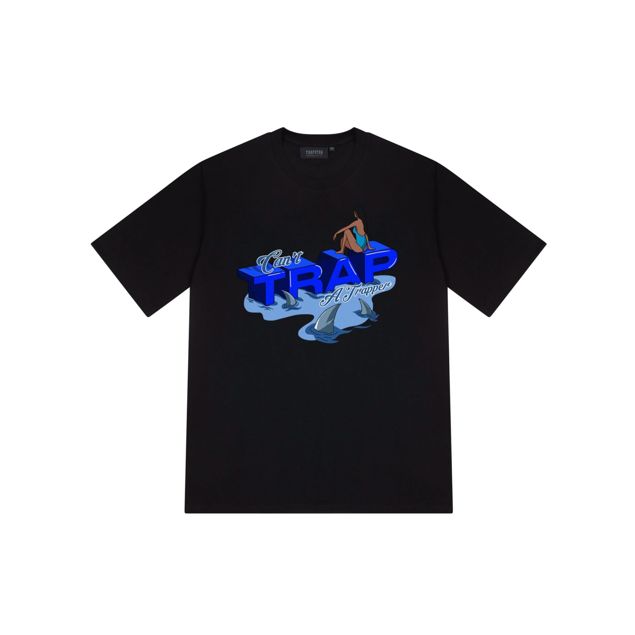 Trapstar Can't Trap a Trapper Tee 2.0 Black