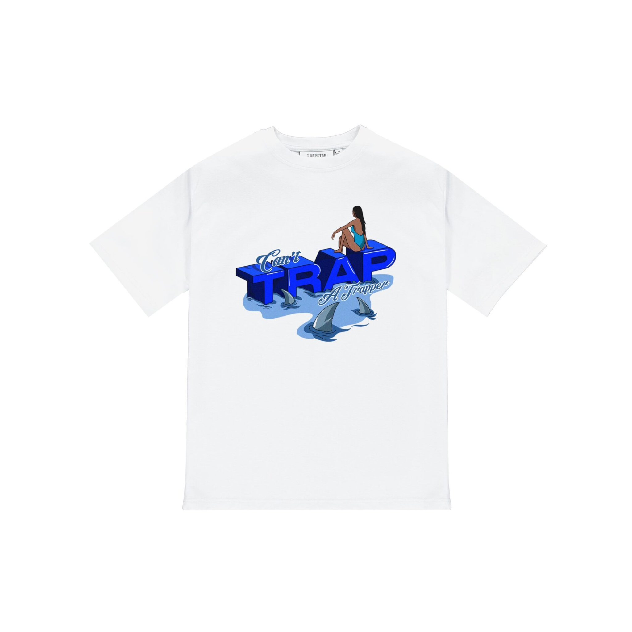 Trapstar Can't Trap a Trapper Tee 2.0 White