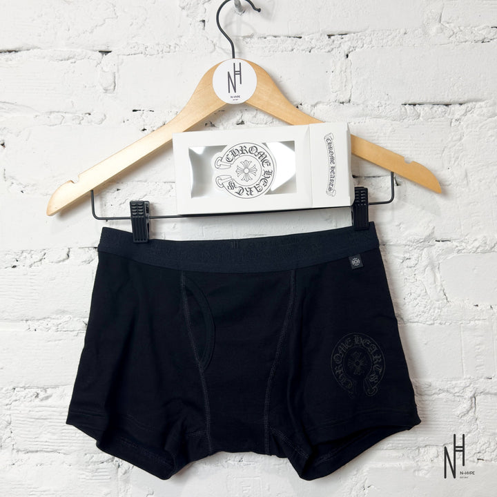 Chrome Hearts All Black Boxer Briefs N-Hype męskie bokserki.