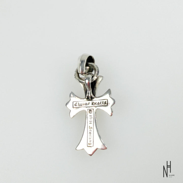 Chrome Hearts Big Cross Charm Pendant srebrny naszyjnik N-Hype