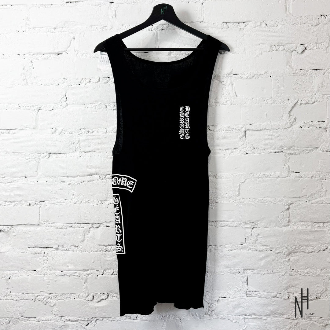 Chrome Hearts Black Tank Top męska koszulka N-Hype