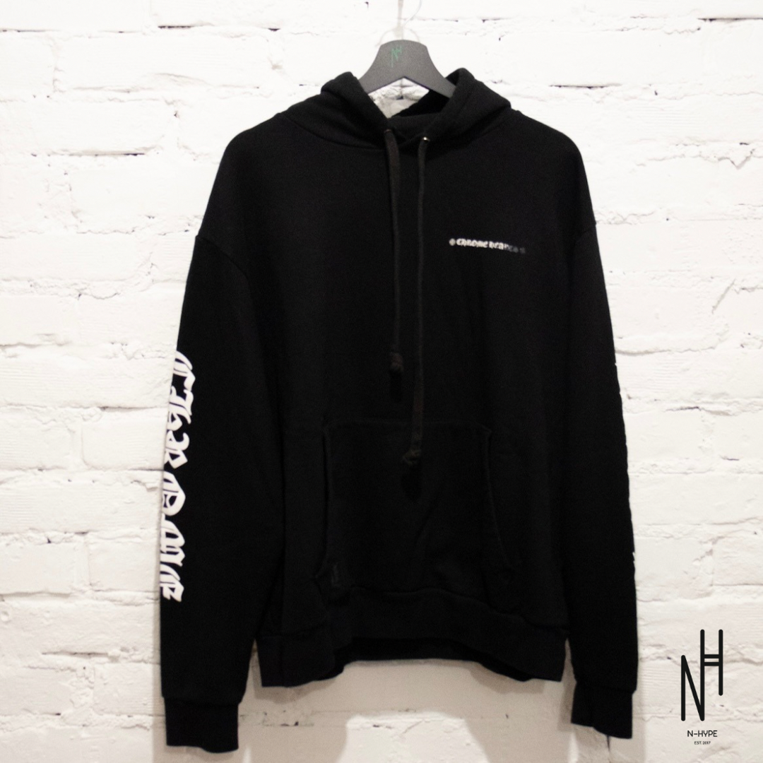 Chrome Hearts Cemetery Cross Hoodie Black streetwear N-Hype.