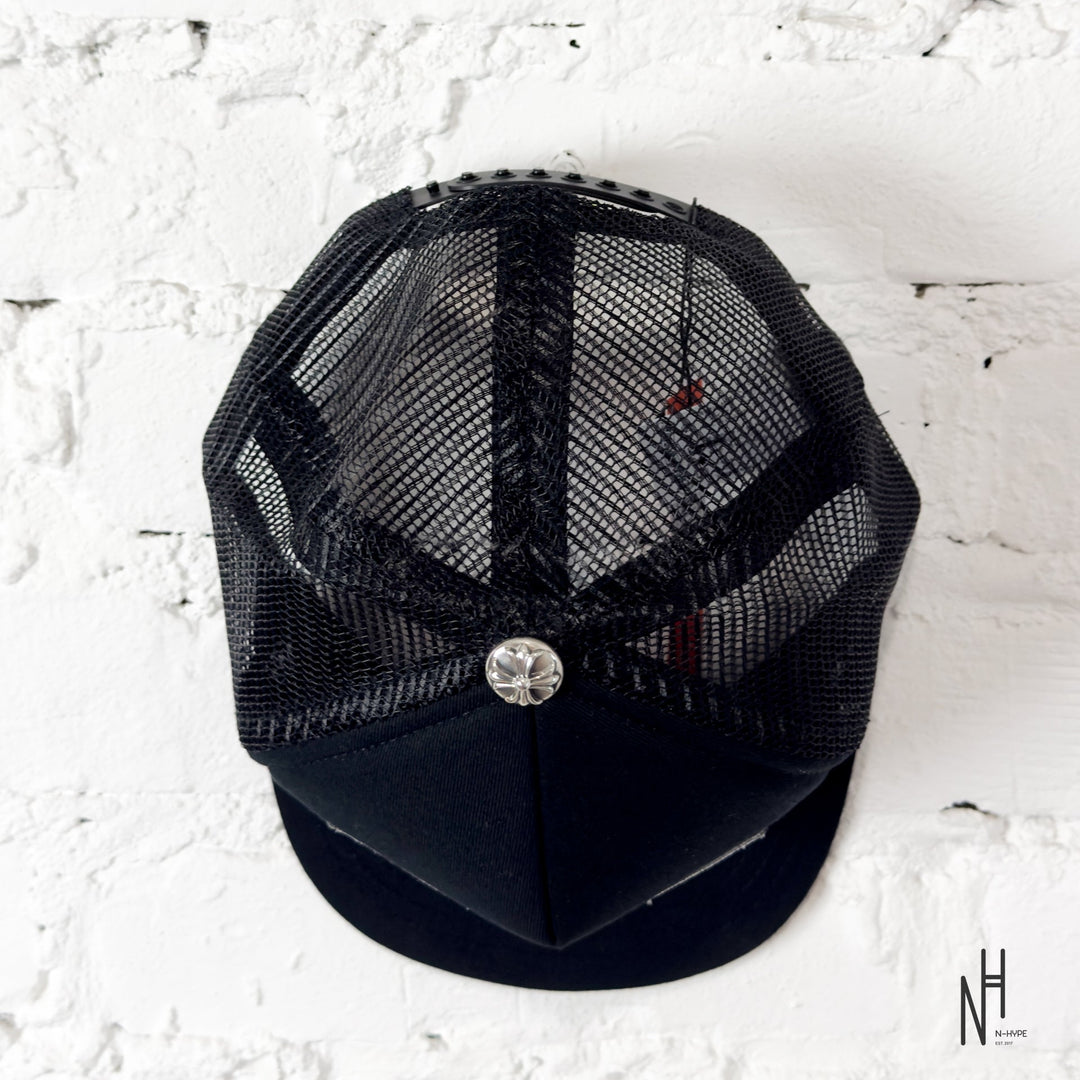Chrome Hearts CH Honolulu Trucker Hat Black / Black czapka truckerowa N-Hype.