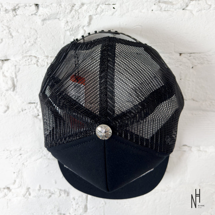 Chrome Hearts CH Las Vegas Trucker Hat czarny / czarny N-Hype.