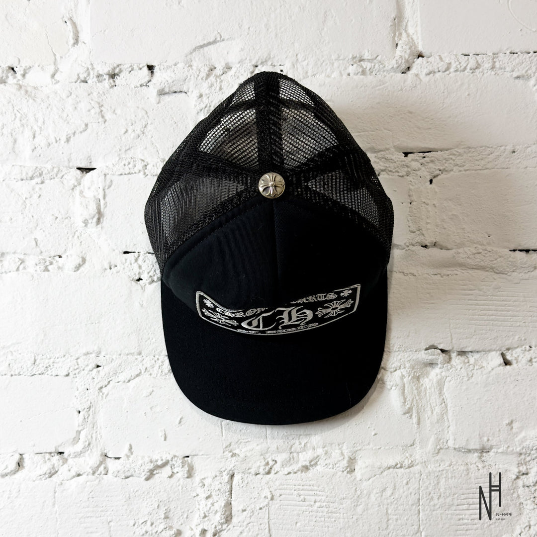 Chrome Hearts CH St. Bardh Trucker czarna koszulka męska N-Hype