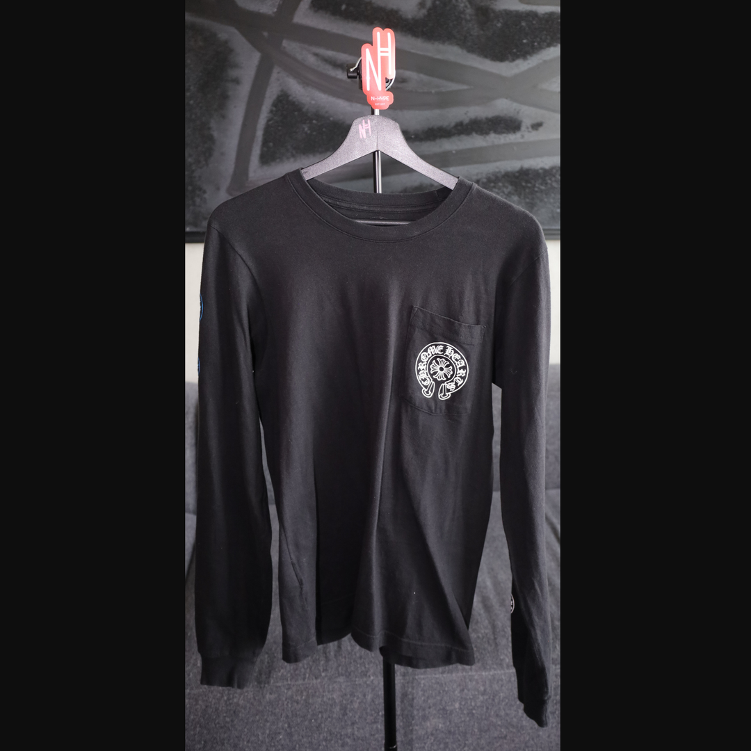 Chrome Hearts Cross Long Sleeve Black Shirt męska koszulka N-Hype.