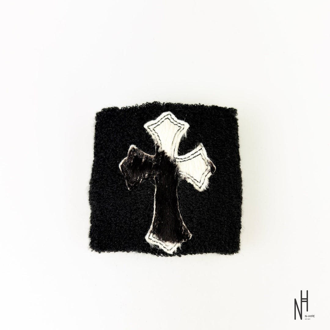 Chrome Hearts Cross Patch Wrist Sweatband - N-Hype