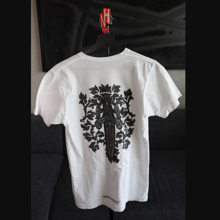 Chrome Hearts Dagger OG Logo Pocket Tee czarna koszulka męska N-Hype.