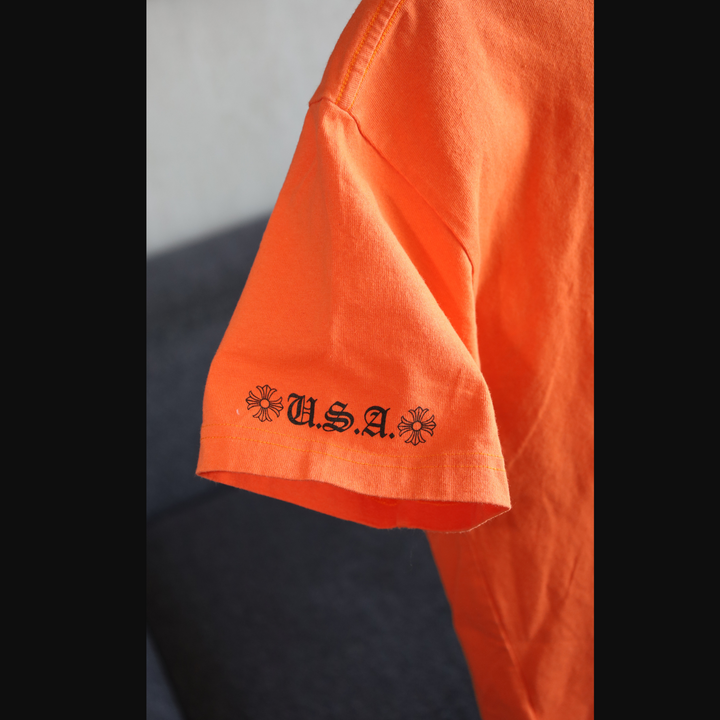 Chrome Hearts Dagger T-Shirt 'Orange' N-Hype streetwear koszulka pomarańczowa