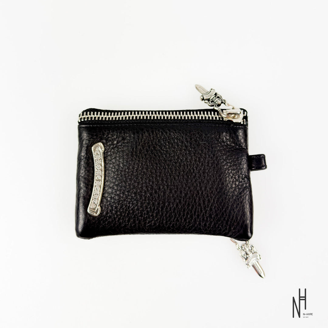 Chrome Hearts Double Zip Dagger Leather Wallet Black - zdjęcie 4 - N-Hype