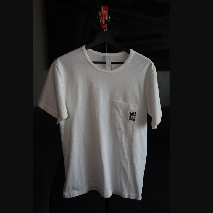 Chrome Hearts Embroidered Logo Pocket Tee T-Shirt White N-Hype.
