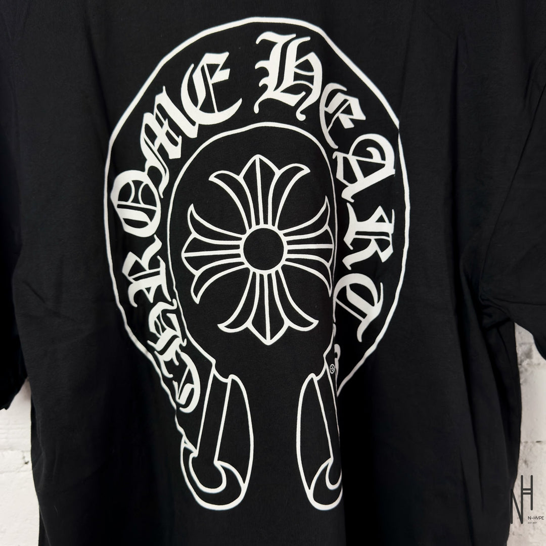 Chrome Hearts Horse Shoe Logo Pocket T-shirt czarna N-Hype.