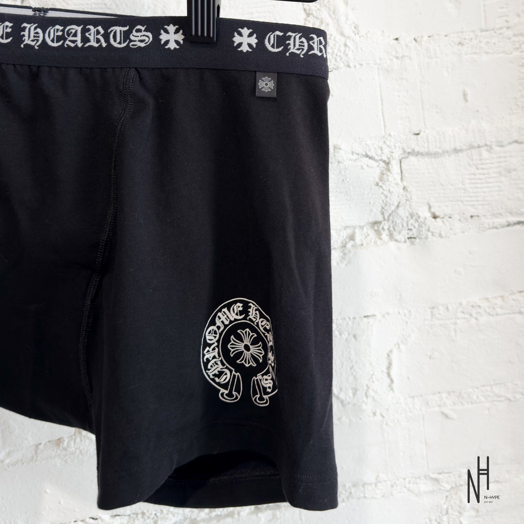 Chrome Hearts Horseshoe Black Boxer Briefs marki N-Hype