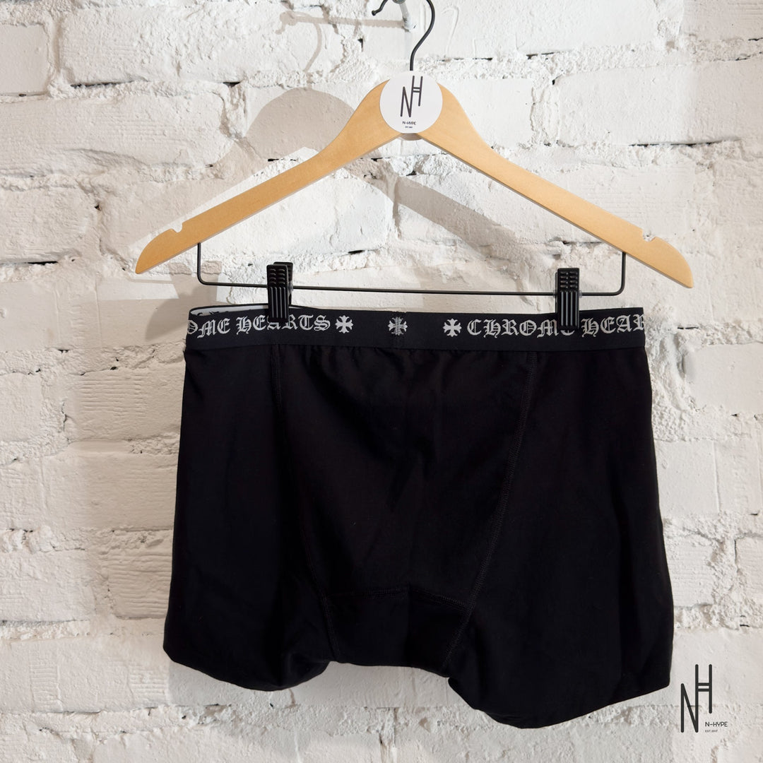 Chrome Hearts Horseshoe Black Boxer Briefs męskie N-Hype
