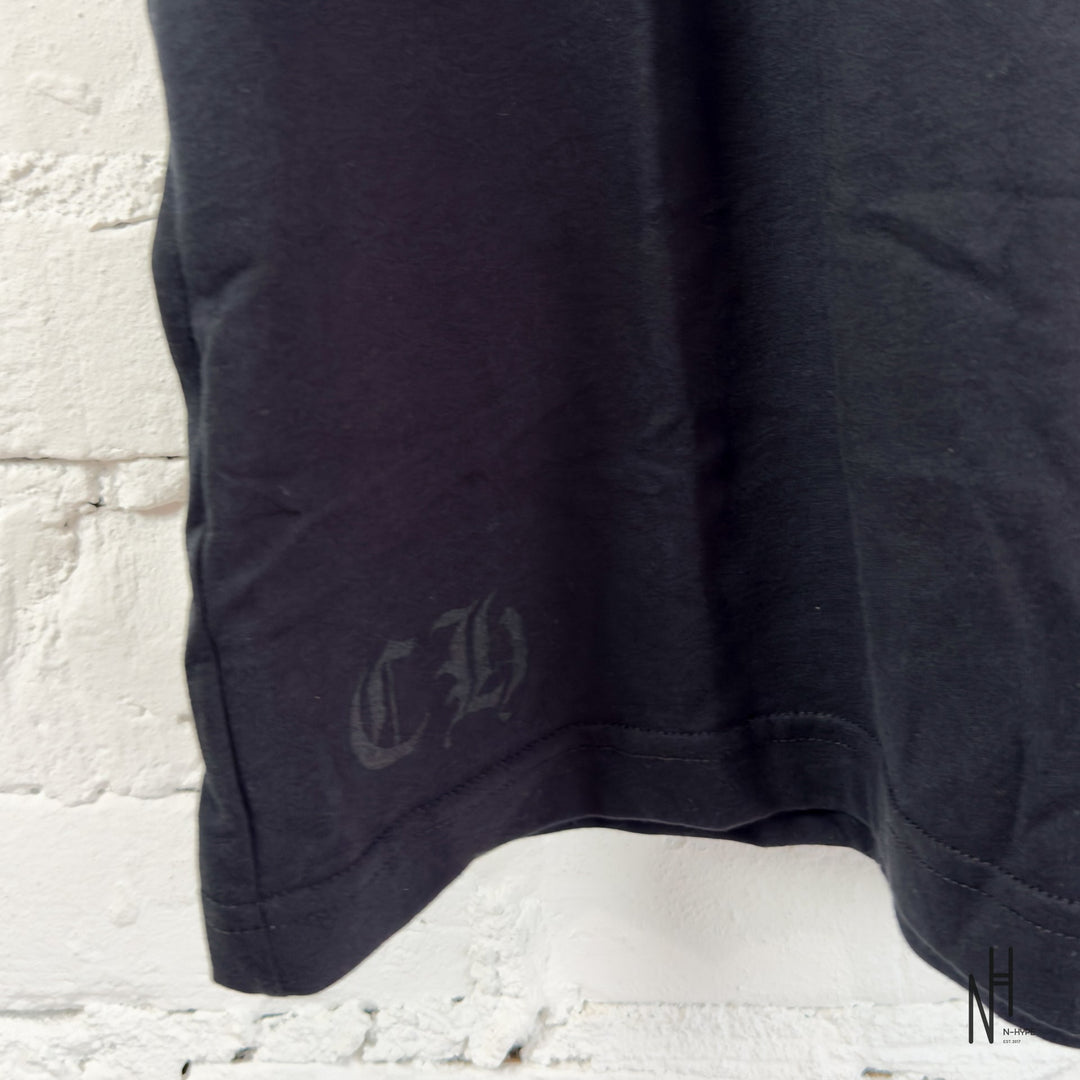 Chrome Hearts Horseshoe Black Pocket Tee N-Hype koszulka czarna z kieszonką