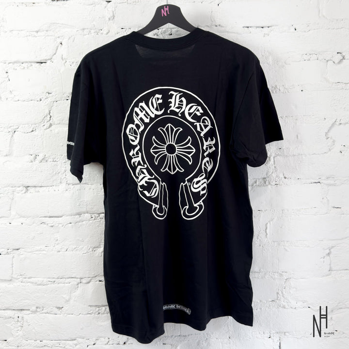 Chrome Hearts Horseshoe Black Pocket Tee koszulka męska N-Hype