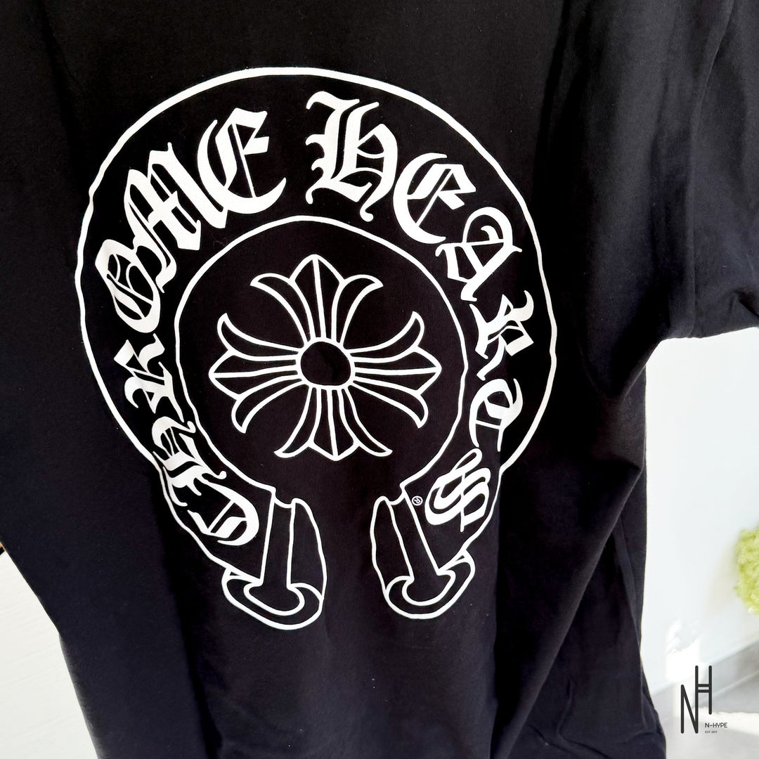 Chrome Hearts Horseshoe Black Pocket Tee koszulka męska N-Hype.