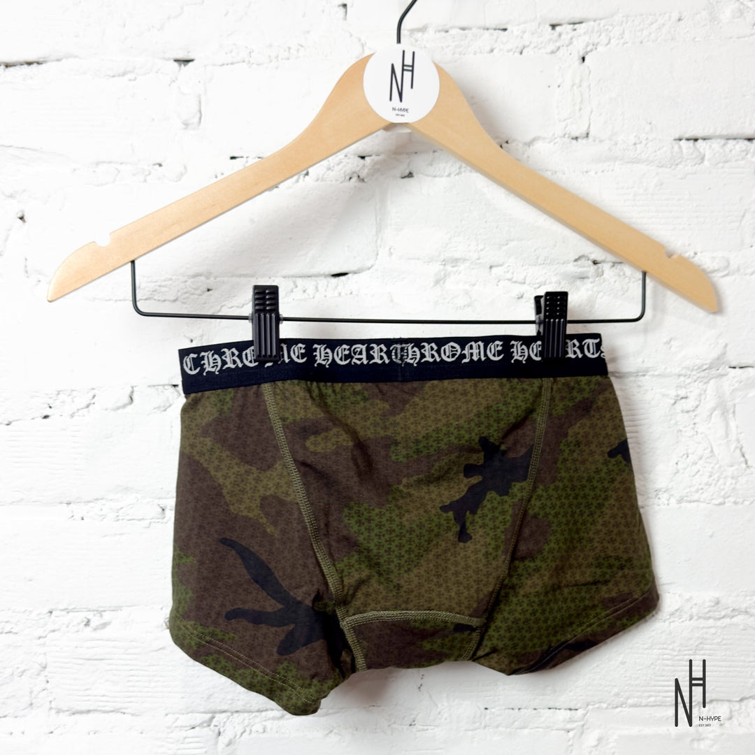 Chrome Hearts Horseshoe Boxer Briefs Camo bokserki N-Hype w kamuflażu