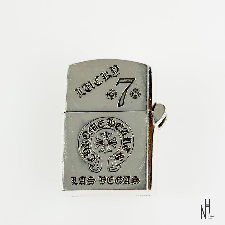 Chrome Hearts Las Vegas Lucky7 Zippo Lighter złoty N-Hype