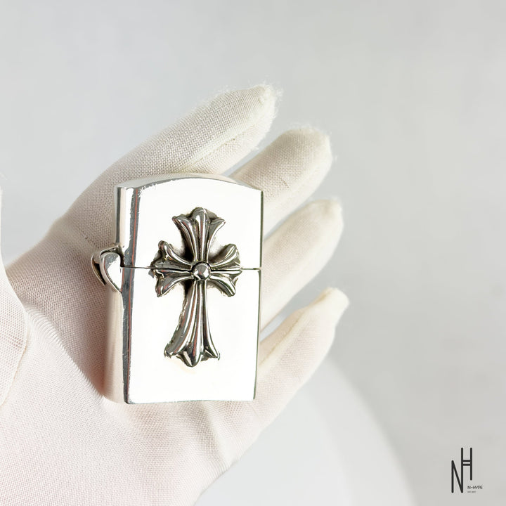 Chrome Hearts Las Vegas Lucky7 Zippo Lighter srebrny zapalniczka N-Hype.