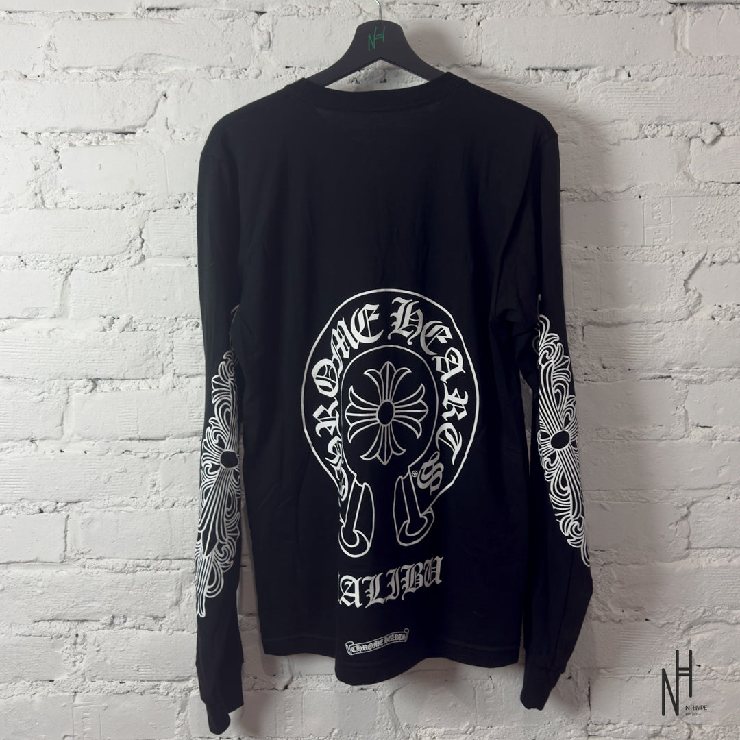 Chrome Hearts Longsleeve Black Horseshoe koszulka męska N-Hype.