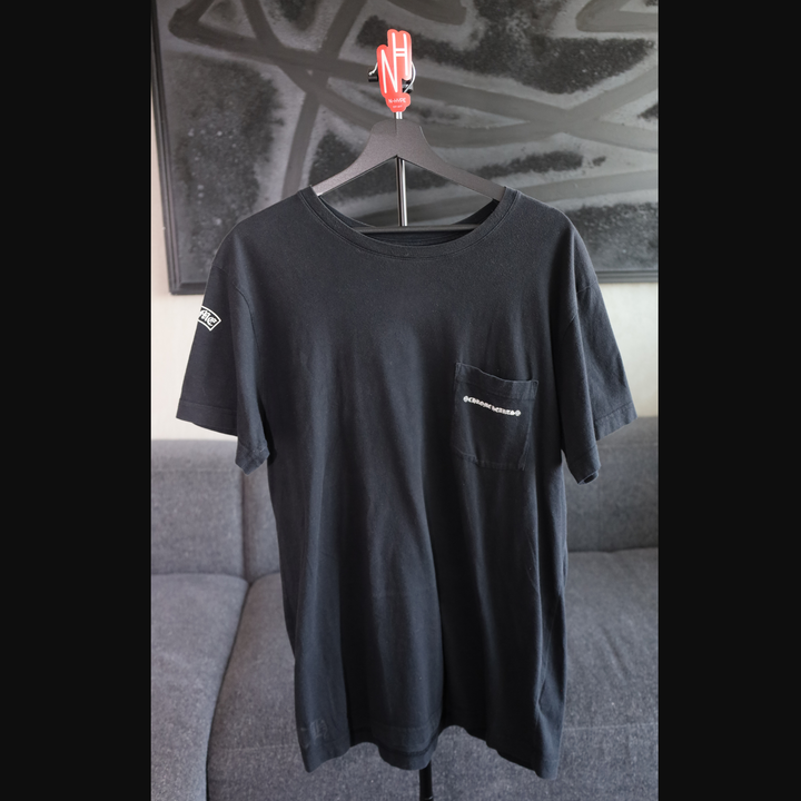 Chrome Hearts Made In California Pocket Tee czarna koszulka męska N-Hype